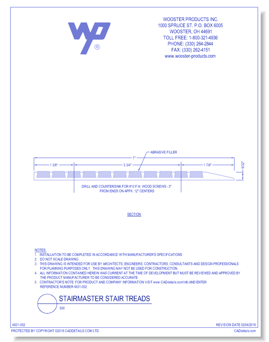 Stairmaster Stair Tread: 570