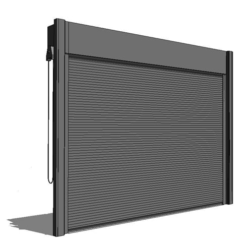 Revit: Insulated Fire Doors - Between Jamb Mounted