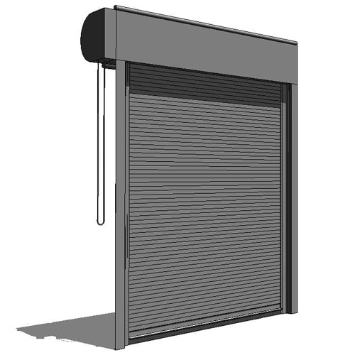 Revit: Fire Door AlarmGard - Face Of Wall Mount