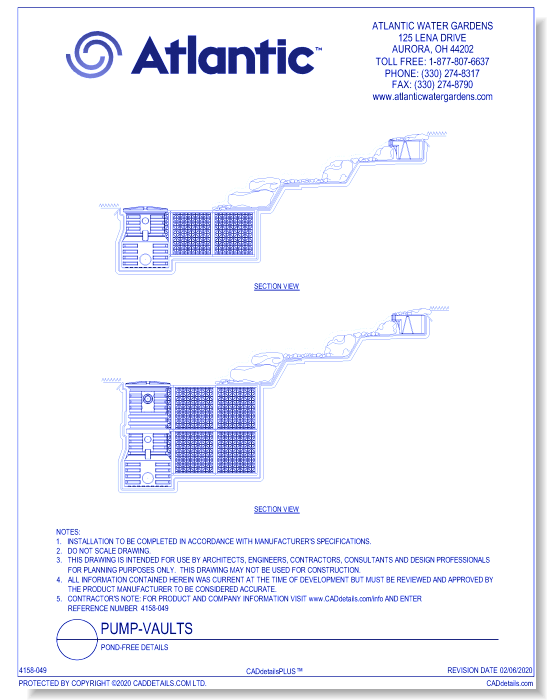 Pond-Free Details