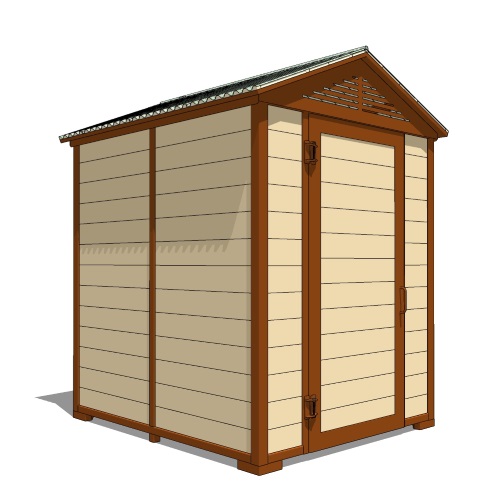 The "JOHN" Wheelchair Accessible ADA Outhouse Building ( PTR-80-WC )