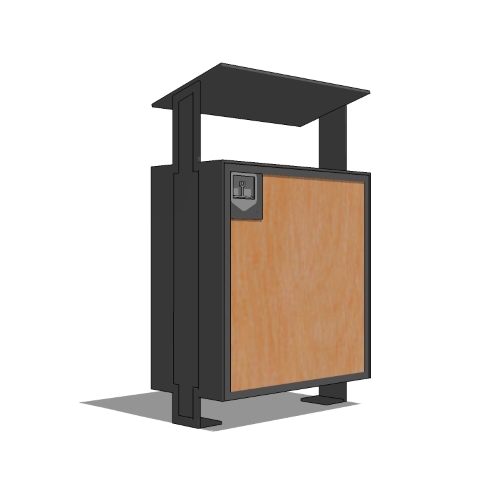City Scape Waste Receptacle ( CSTR-35 )