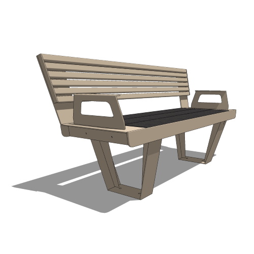 West Coast Park Bench ( WCB-6 )
