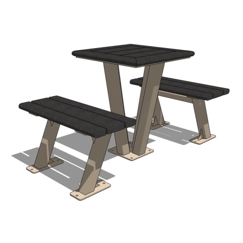 Bayview 2 Seater Coffee/Chess Table Set ( BVGT-24 )