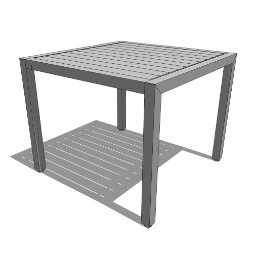 Skyline ll Dining Table (PS-1040-AL)