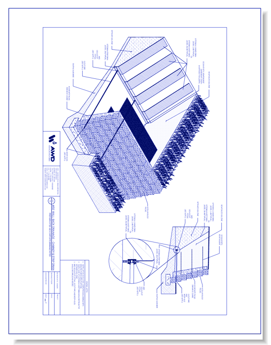 AWD-128	MSE Wall Back Drainage - Chimney & Strip Drain