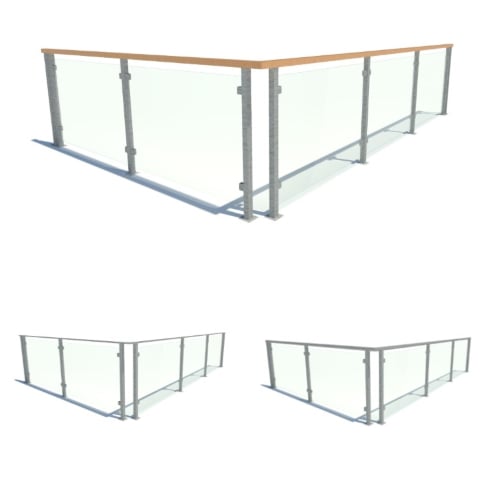 Glacier Glass Railing Systems: Revit Template
