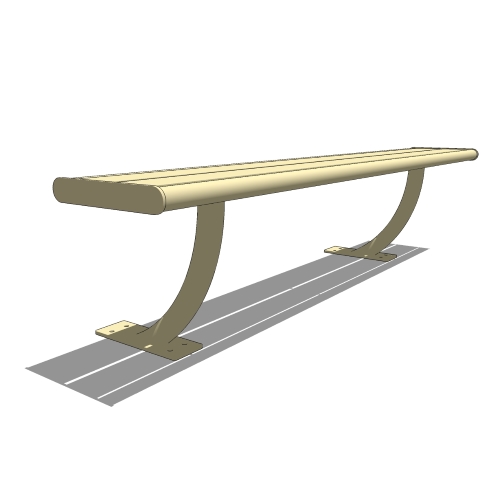 Hartford Collection: Backless Bench