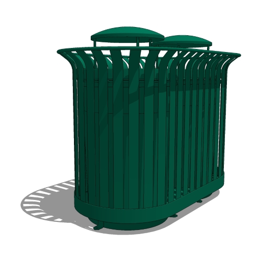 Lexington Collection: Dual Receptacle