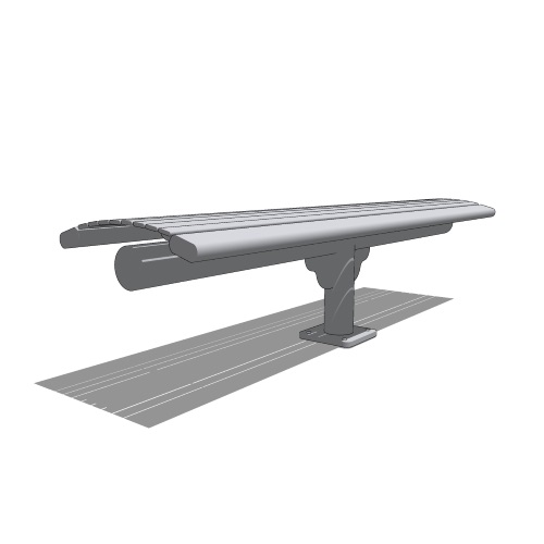Phoenix Collection: 6' Cantilever Bench