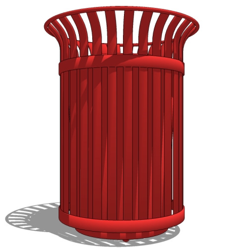 Carnival™ Litter Receptacle: 38 Gallon