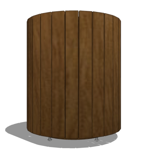 Walden™ Litter Receptacle: 32 Gallon