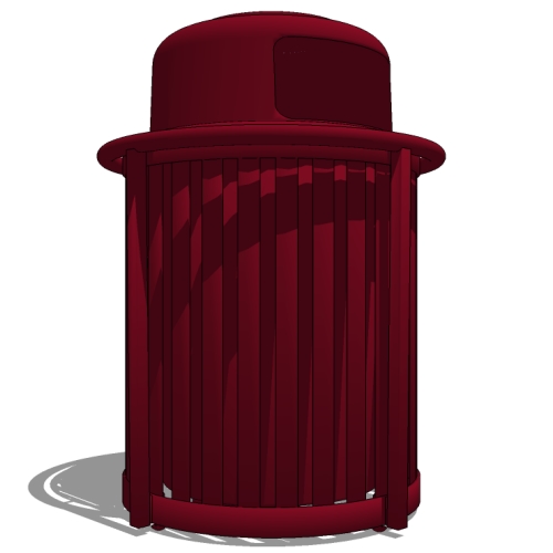 Langdon™ Litter Receptacle: 32 Gallon
