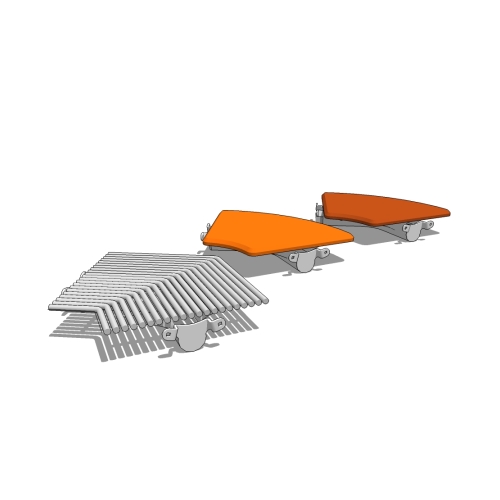 Volare™ Courtyard Table: 120 Degree Corner Table