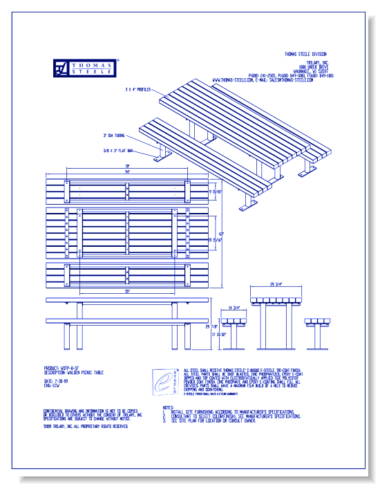 Walden™ Picnic Table