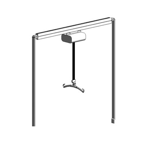 Single Rail Lift System: Straight Rail, Upright