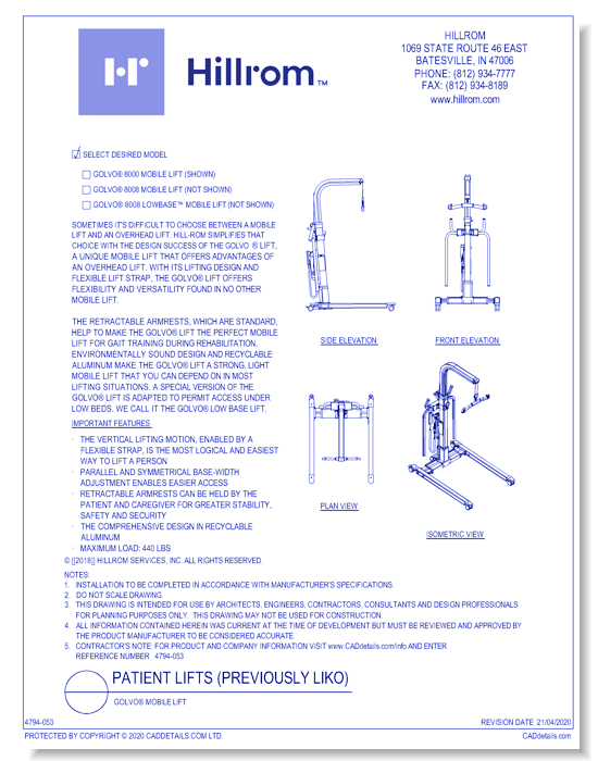Golvo® Mobile Lift