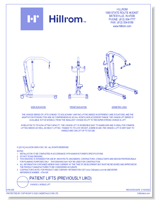 Viking® L Mobile Lift
