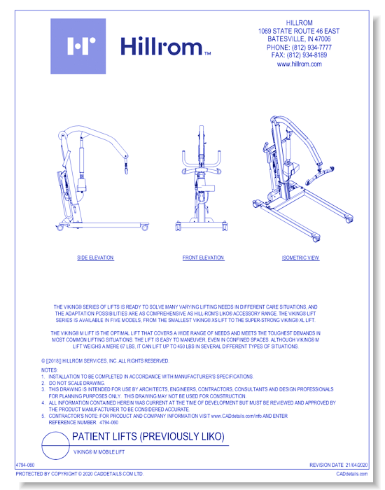Viking® M Mobile Lift