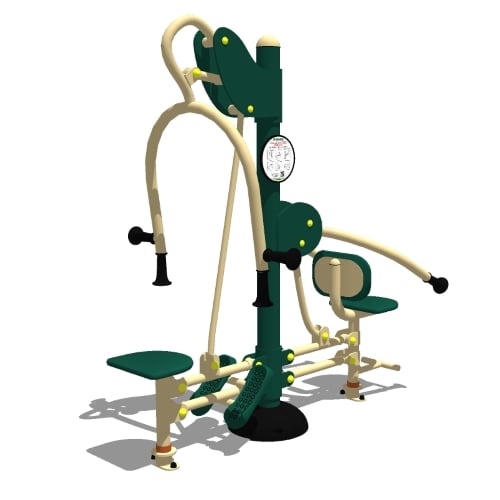 Low-Impact: Model ( SGR042 ) 2-Person Back & Arms Combo