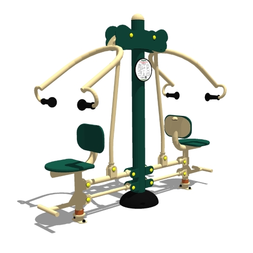 Low-Impact: Model ( SGR047 ) 2-Person Vertical Press