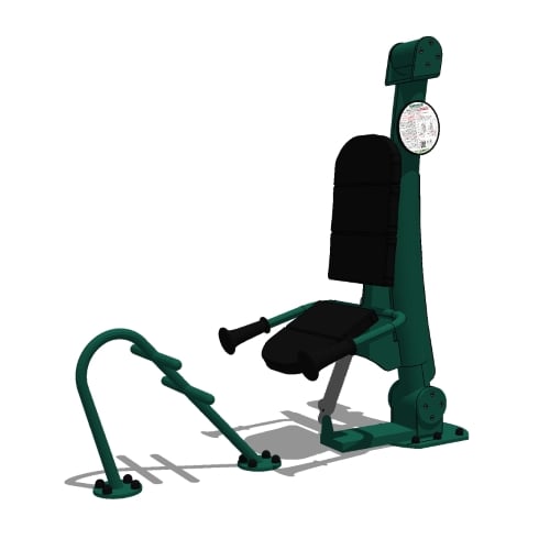 Adjustable Resistance: Model ( UBX215 ) Leg Press (Adjustable Resistance)