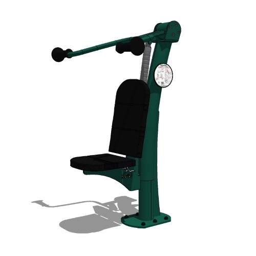 Adjustable Resistance: Model ( UBX248 ) Shoulder Press (Adjustable Resistance)