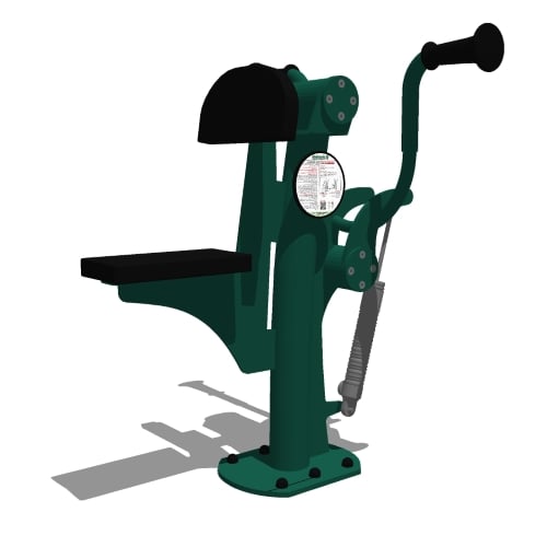 Adjustable Resistance: Model ( UBX255 ) Arm Curl (Adjustable Resistance)