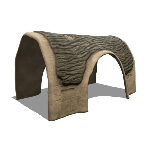 Gyms For Dogs - Hammie's Tunnel House - 4.5'L - DL-LTH1-GRC