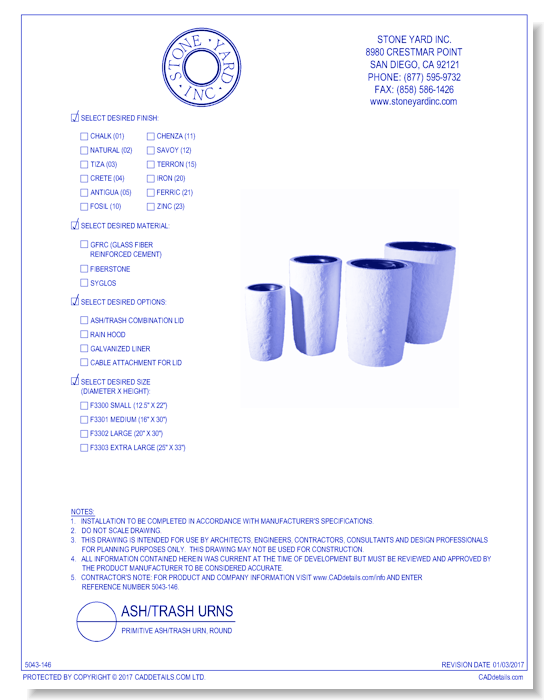 Primitive Waste Receptacle