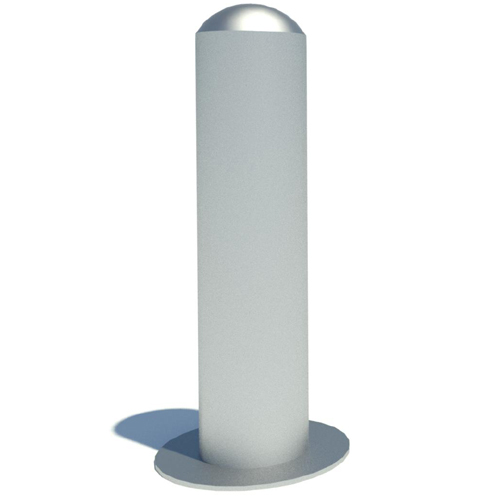 8" Diameter x 36" Height Baseplate Bollard