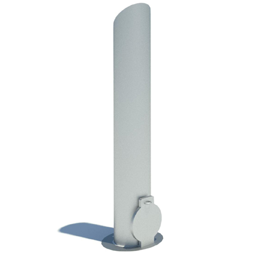 5" Padlock Removable Bollard