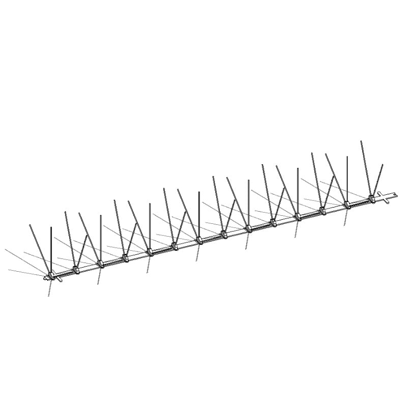 Stainless Steel Spikes: Extra Wide (EWS)