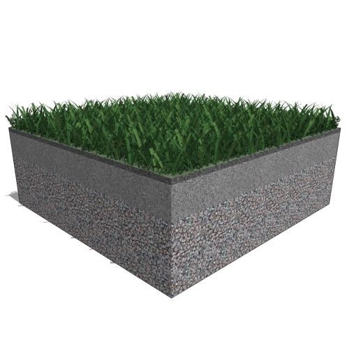 Landscape: LXR Pro 80t - Aggregate Base - No Infill