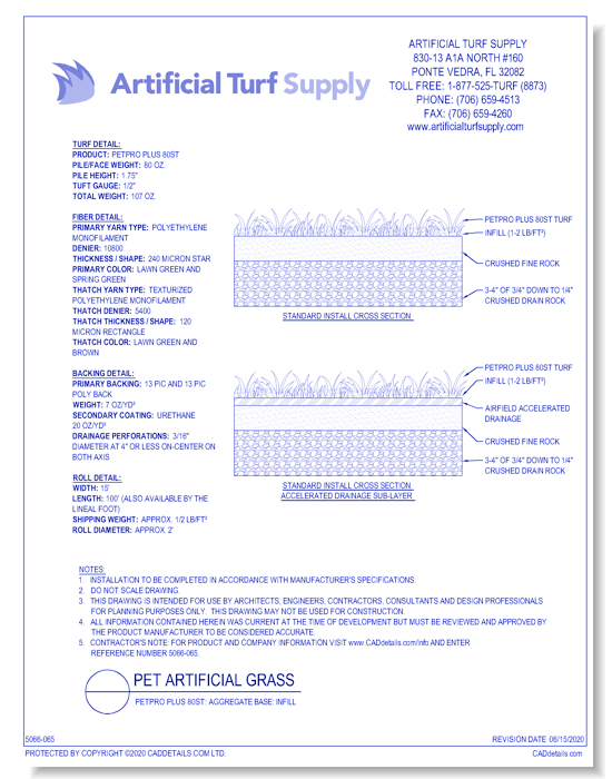 Pet: PetPRO Plus 80st - Aggregate Base - Infill