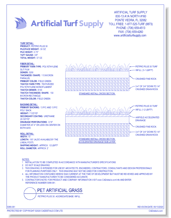 Pet: PetPRO Plus 30 - Aggregate Base - Infill