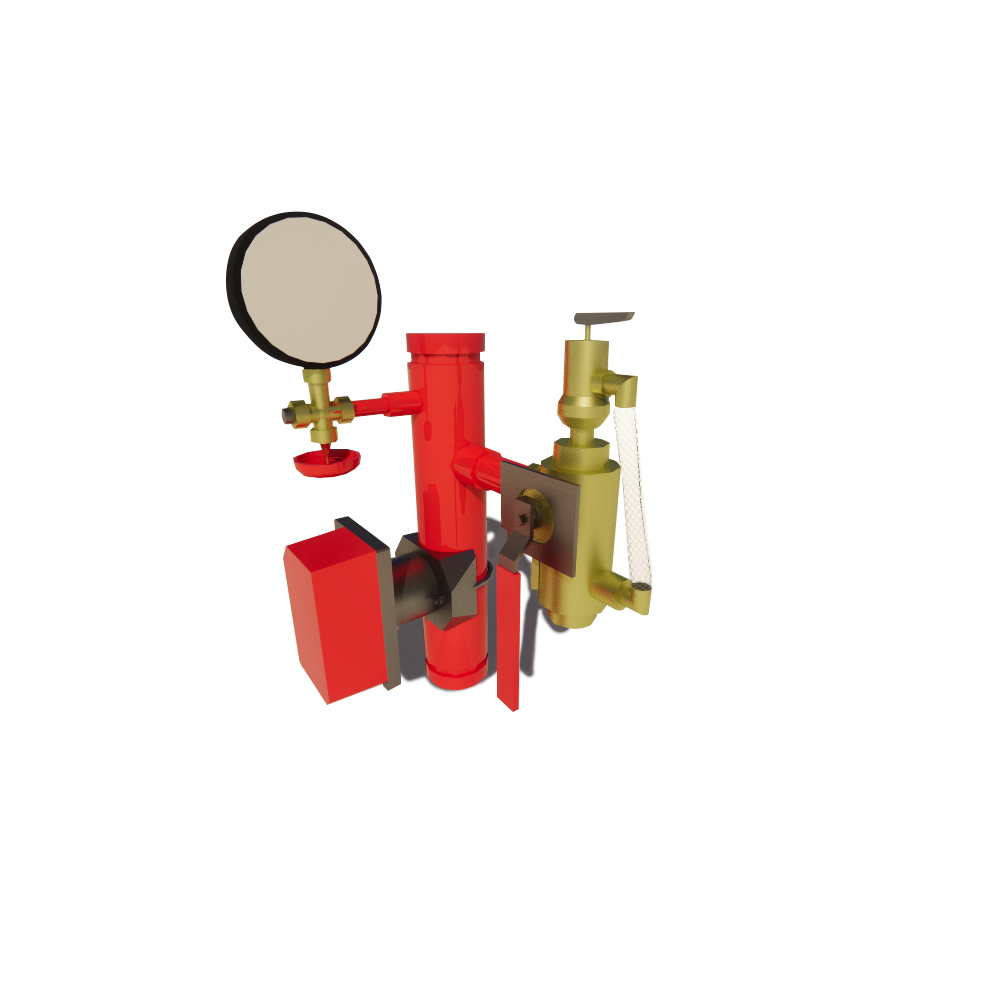 Corner Mount Control Floor Riser ( 8611 )