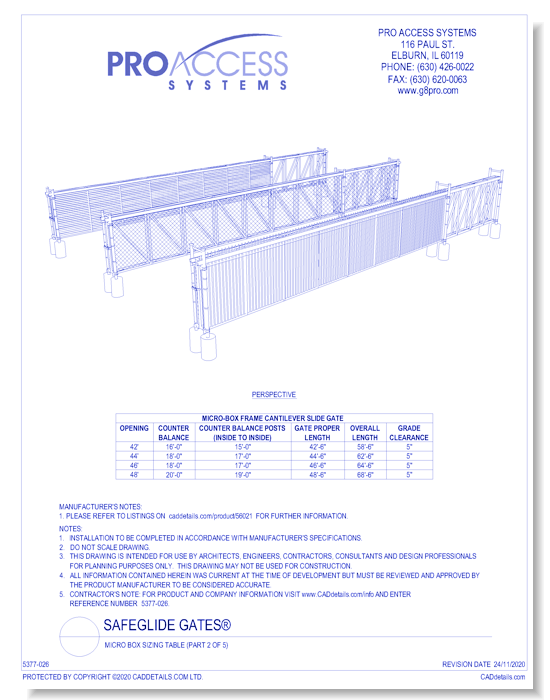Micro Box Sizing Table