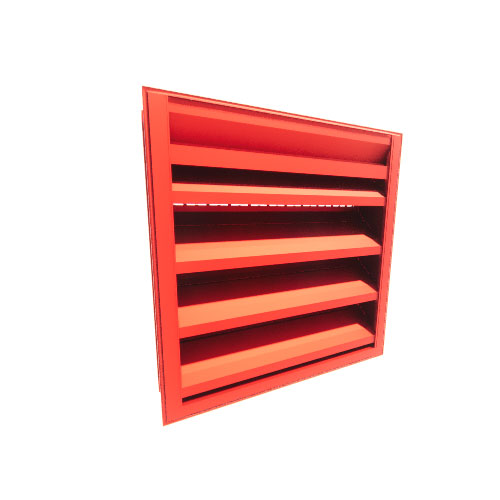 Fixed Non-Drainable Louver: LE-48