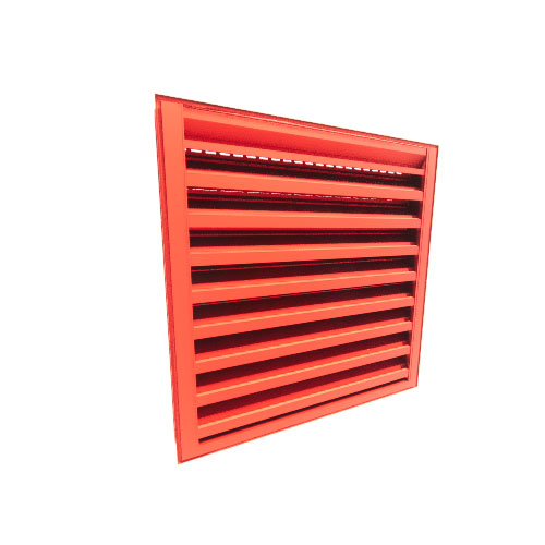 Fixed Drainable Louver: LE-58