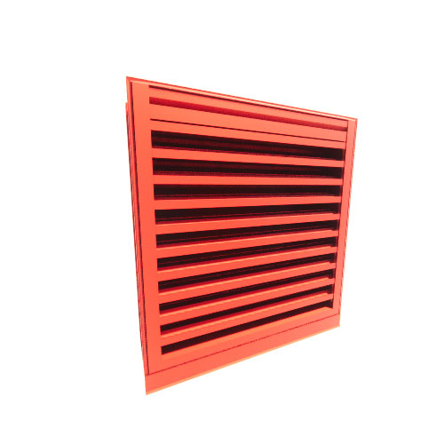 Wind Driven Rain Louver: LE-54