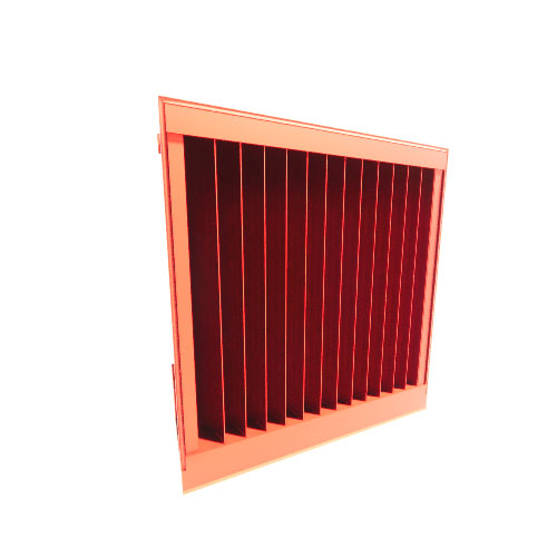 Wind Driven Rain Louver: LE-68V