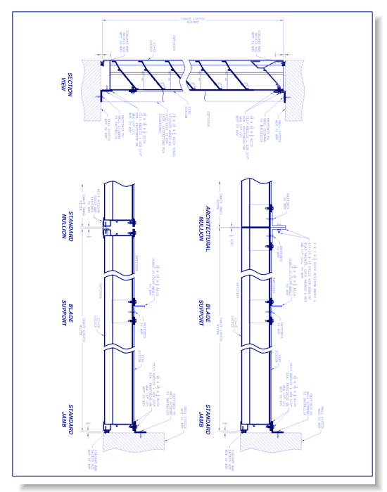 Fixed Non-Drainable Louver: LE-49