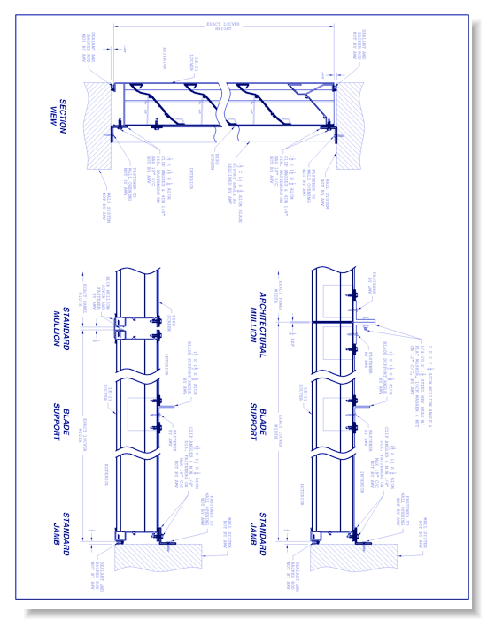 Fixed Drainable Louver: LE-21