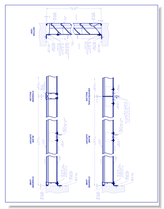 Fixed Drainable Louver: LE-23