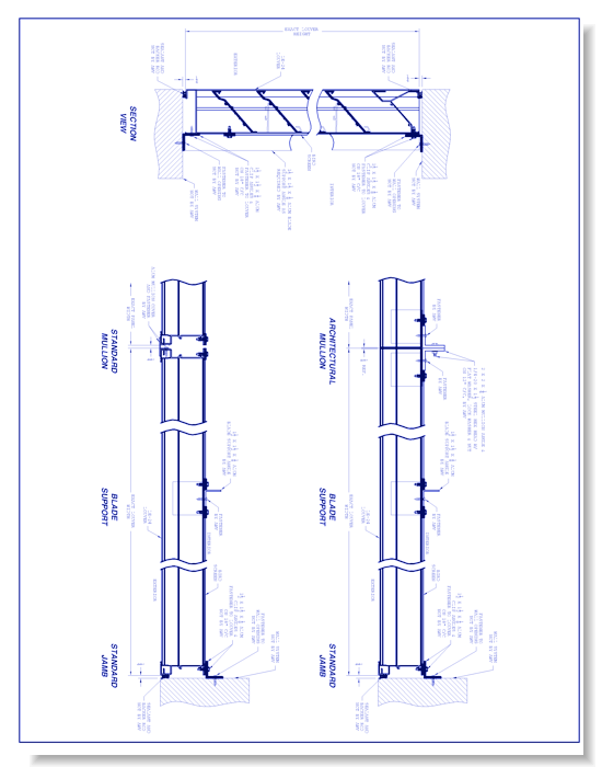 Fixed Drainable Louver: LE-24