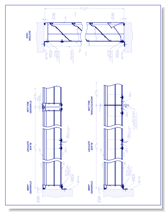 Fixed Drainable Louver: LE-33