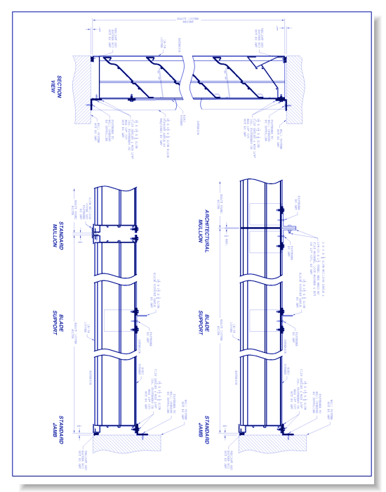 Fixed Drainable Louver: LE-34