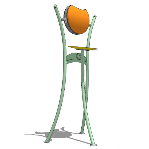 Freestanding Play Features: Beach Ball Soakers