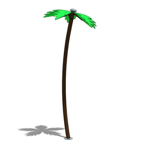 Freestanding Play Features: Poly Palm 5